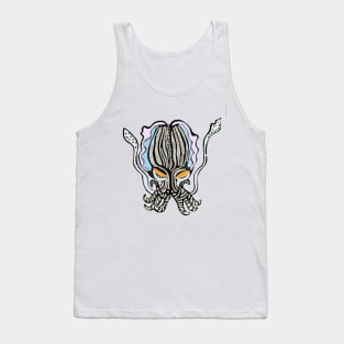 Striped Pyjama Squid Tank Top